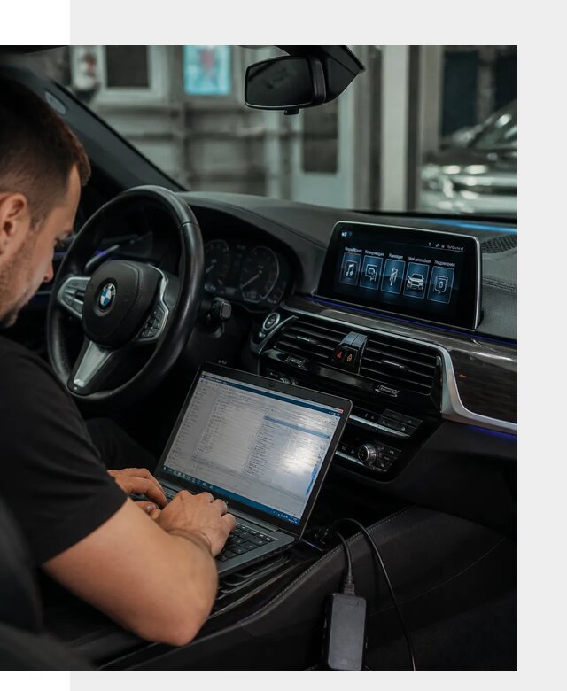 Русификация мультимедиа BMW для авто под ключ в Липецке
