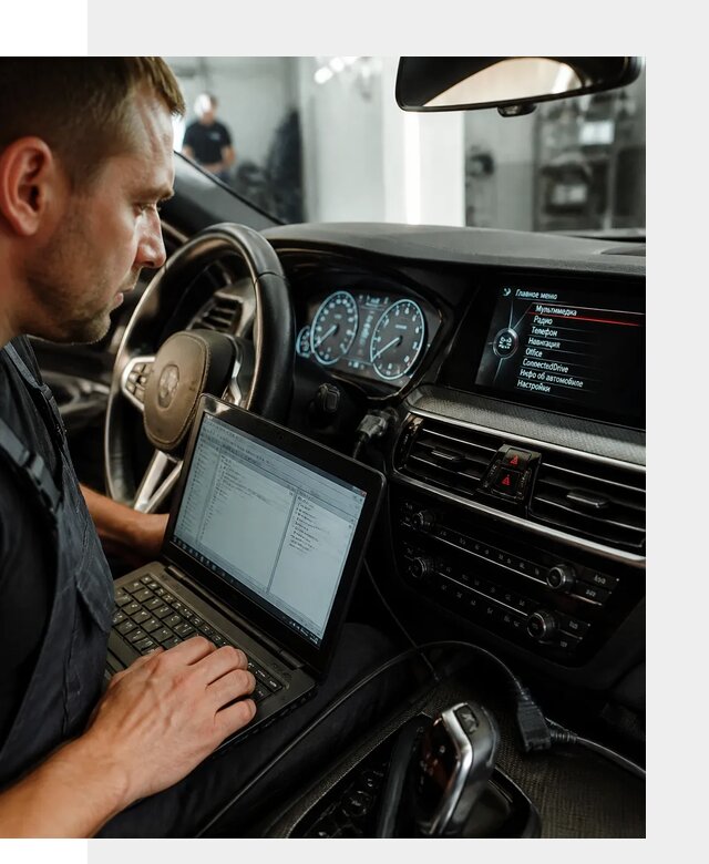 Русификация приборной панели BMW для авто в Липецке от компании