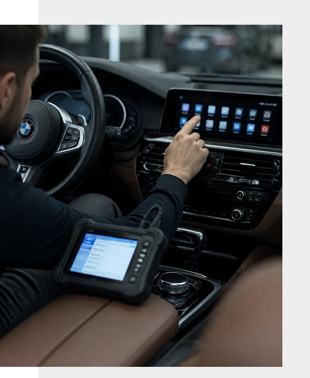 Установка приложений и мультимедиа сервисов BMW в Липецке
