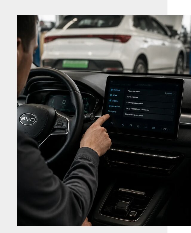 Русификация BYD E2 в Липецке от 15487 р. | ФастМобиль-Лпц под ключ