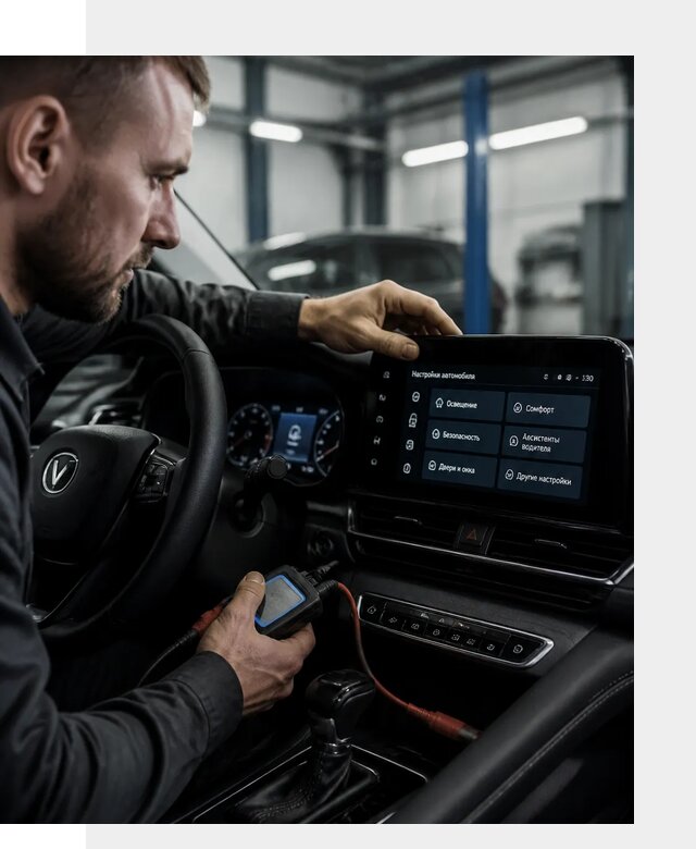 Русификация Changan CS55 и мультимедиа под ключ в Липецке