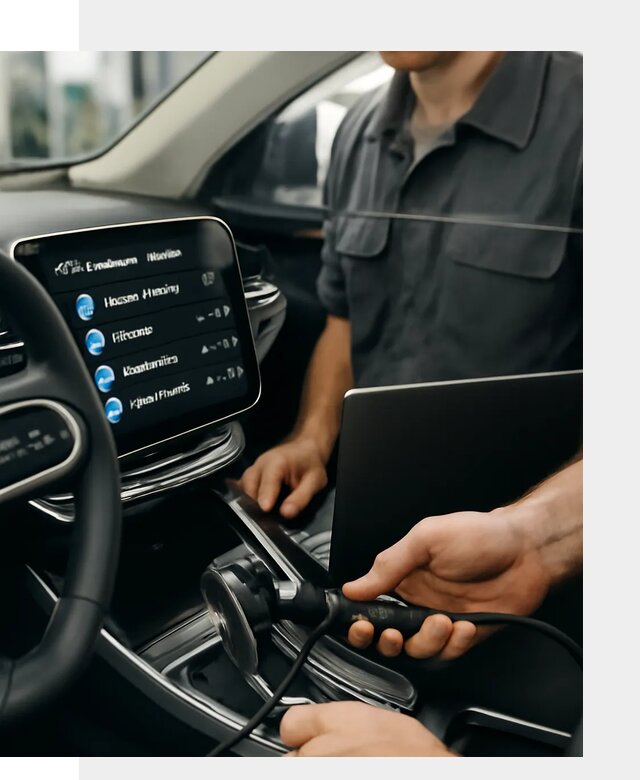 Установка приложений Geely для мультимедиа автомобиля в Липецке