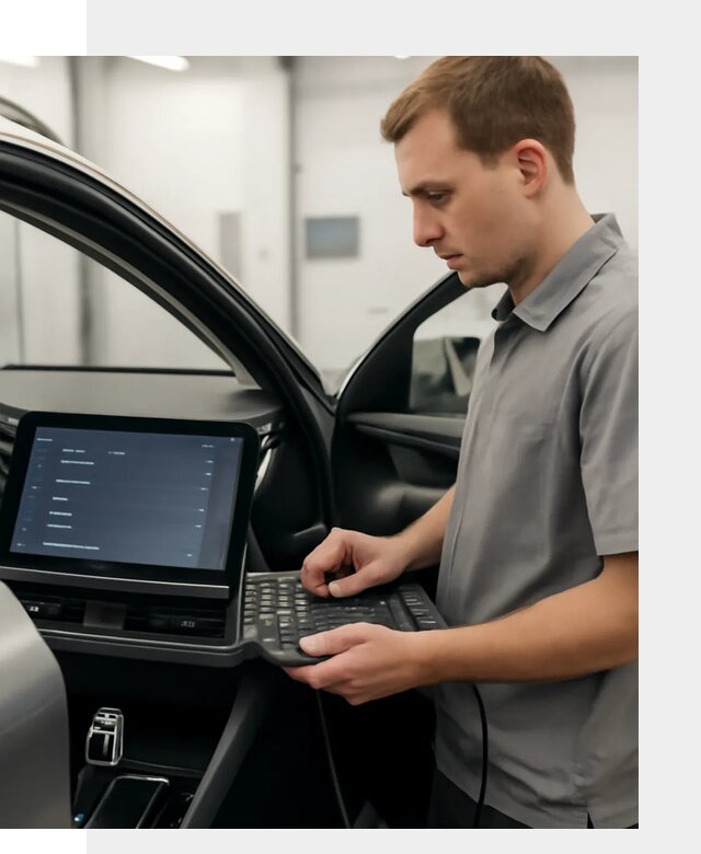 Русификация мультимедиа автомобилей Lynk Co в Липецке