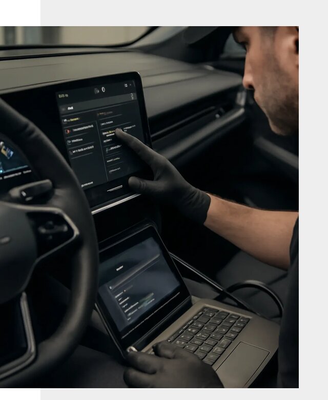 Русификация приборной панели Rising автомобиля в Липецке