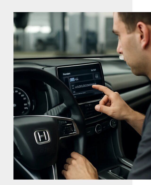 Русификация панели приборов Honda в Липецке по цене 5197 ФастМобиль-Лпц
