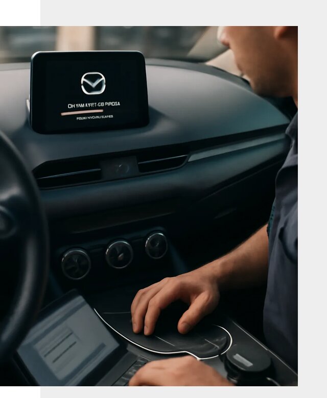 Установка приложений Mazda на мультимедийную систему в Липецке