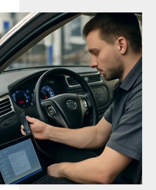 Русификация приборной панели Nissan для авто в Липецке